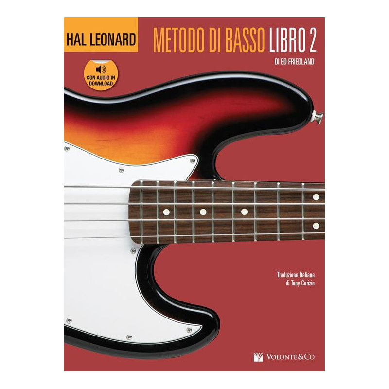 Friedland metodo di basso vol. 2 hal leonard www.birdlandjazz.it