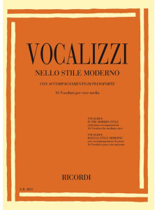 Vocalizzi nello stile moderno (per Voce Media)