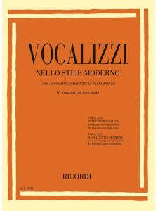 Vocalizzi nello stile moderno (per Voce Acuta)