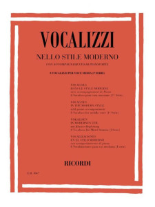 Vocalizzi nello stile moderno (per Voce Media) 1a Serie
