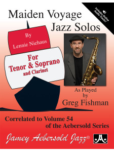 Maiden Voyage - Jazz Solos For Tenor Saxophone (book & CD)