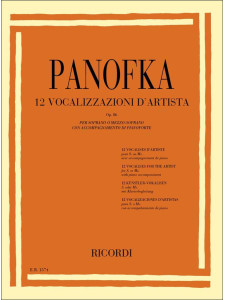 Panofka - 12 Vocalizzi D'Artista Op. 86