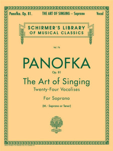 Panofka - Art of Singing (24 Vocalises), Op.81