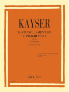 Kayser Studi elementari e progressivi violino, studi per violino,