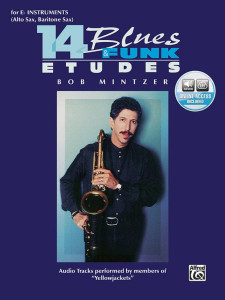 14 Blues & Funk Etudes - E-flat Instruments (book & Online Audio)