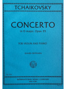 Tchaikovsky Concert D-Dur Opus 35 Violin,