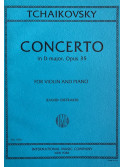 Tchaikovsky Concert D-Dur Opus 35 Violin,