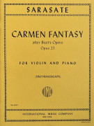 Pablo de Sarasate Carmen Fantasy violin,