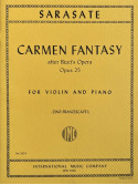 Pablo de Sarasate Carmen Fantasy violin,