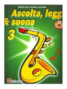 ascolta leggi suona metodo sax alto, sax per principianti