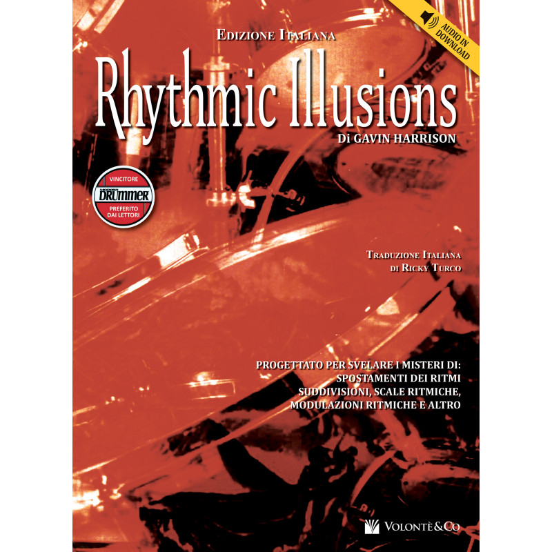 Gavin Harrison Rhythmic Illusions, suddivisioni ritmiche batteria,