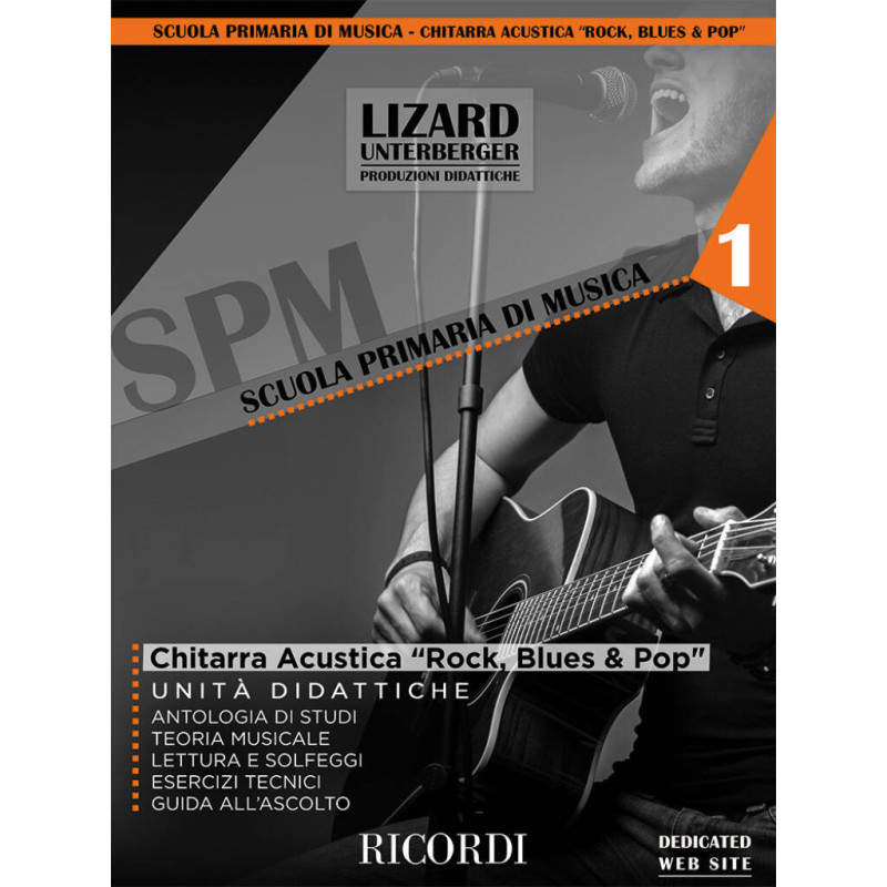 Lizard Chitarra acustica Rock Blues Pop,