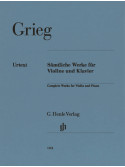 Grieg Works for Violin and Piano