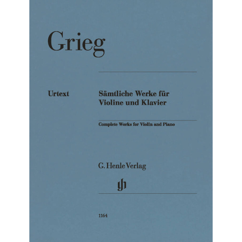 Grieg Works for Violin and Piano