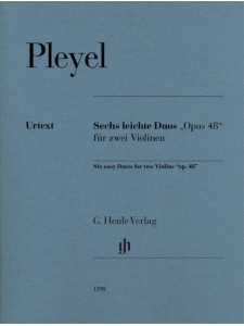 Ignaz Pleyel - Six easy Duets op. 48 for two Violins