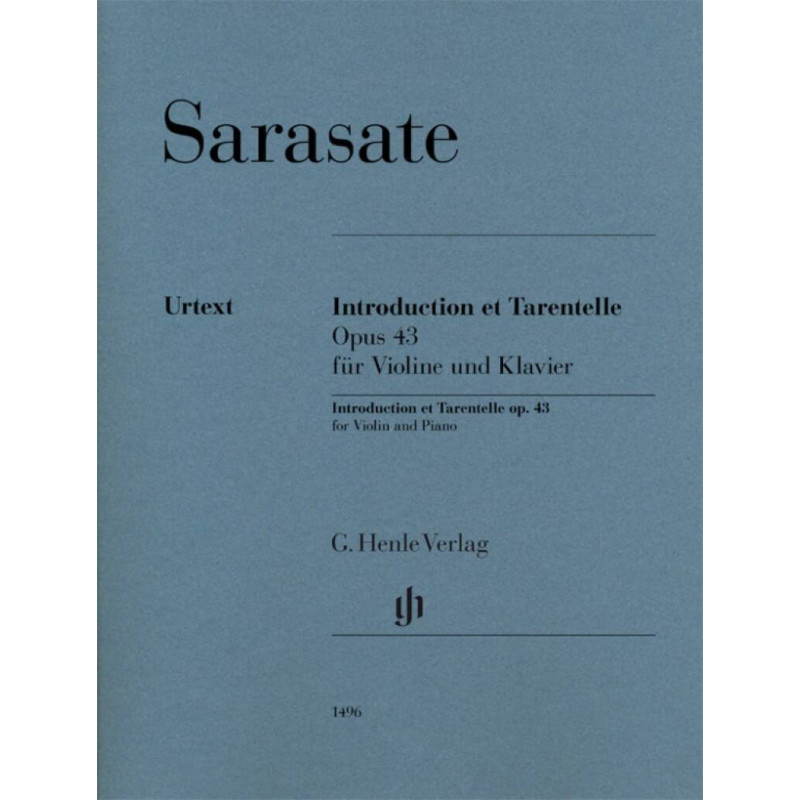 Pablo de Sarasate tarantelle violin,