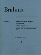 Brahms Violoncello Sonata E Minor Op. 38,