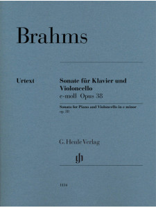 Brahms - Violoncello Sonata E Minor Op. 38