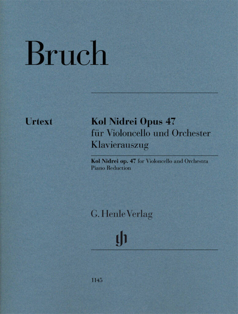 Bruch - Kol Nidrei Op. 47 for Violoncello and Orchestra