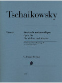 Tchaikovsky Serenade mélancolique op. 26 Violin,