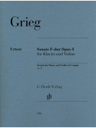 Grieg Violin Sonata F major op. 8,