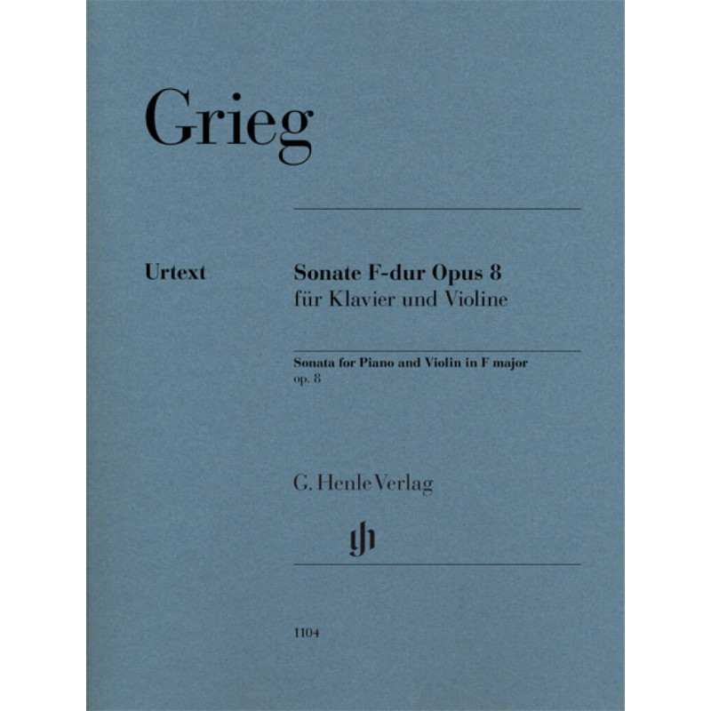 Grieg Violin Sonata F major op. 8,