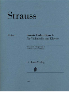 Strauss - Violoncello Sonata F major op. 6 for Violoncello and Piano