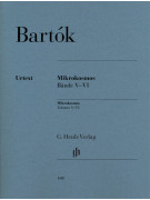 Béla Bartók Mikrokosmos Volumes V-VI piano,