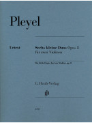 Ignaz Pleyel Six little Duets op. 8 for two Violins