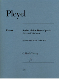 Ignaz Pleyel - Six little Duets op. 8 for two Violins