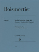 De Boismortier Six Sonatas op. 14 two Violoncellos,