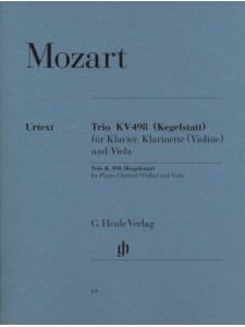 Mozart - Trio E flat major K. 498 (Kegelstatt)