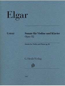 Elgar - Sonata For Violin And Piano Op. 82