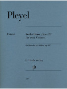 Ignaz Pleyel Six Duets Violins,