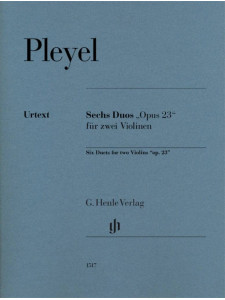 Ignaz Pleyel - Six Duets “op. 23” for two Violins