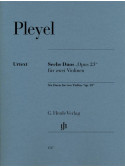 Ignaz Pleyel Six Duets Violins,