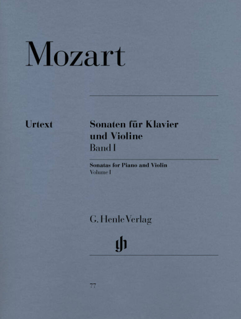 Mozart - Sonaten fur Klavier und Violin - Band I