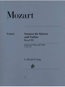 Mozart - Sonaten fur Klavier und Violin - Band III