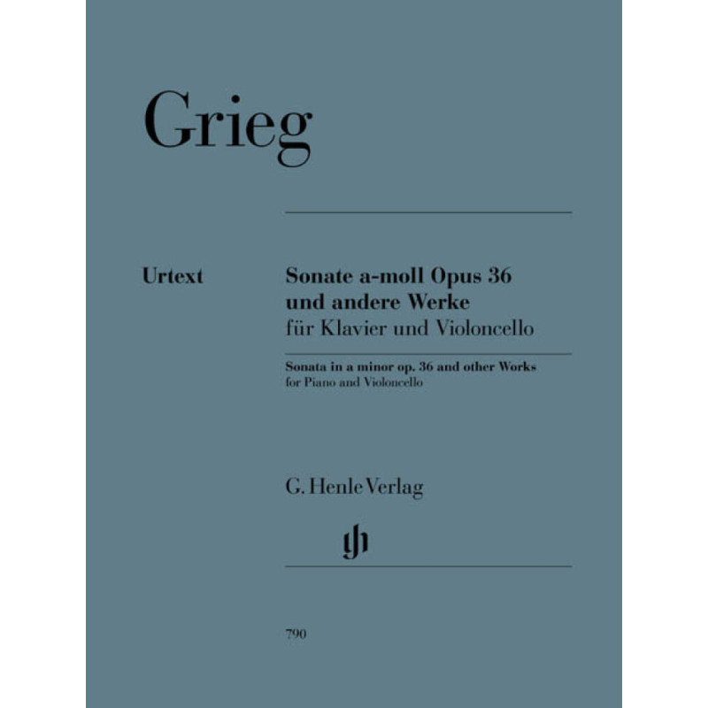 Grieg Violoncello Sonata A Minor Op. 36,