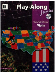 World Music America: Play-along Junior Violin (book/CD)