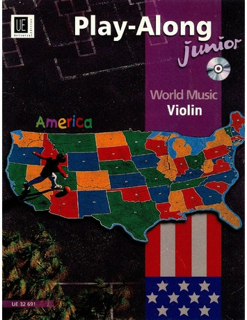 World Music America: Play-along Junior Violin (book/CD)