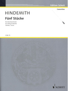 Paul Hindemith - Fünf Stücke op. 44/4 (String Orchestra)