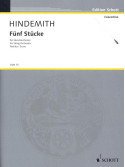 Paul Hindemith Fünf Stücke op. 44 String Orchestra,