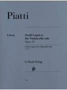 Piatti 12 Capricci op. 25 Violoncello,