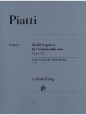 Piatti 12 Capricci op. 25 Violoncello,
