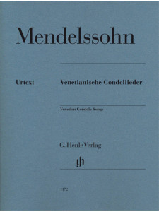Mendelssohn: Venetian Gondola Songs for Piano