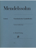 Mendelssohn Venetian Gondola Songs for Piano,