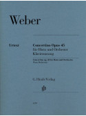 Weber Concertino op. 45 riduzione pianoforte,