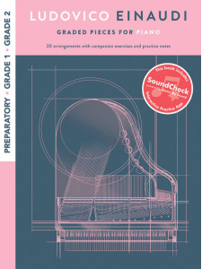 Einaudi - Graded Pieces For Piano - Grades 1-2 (book / Audio Online)