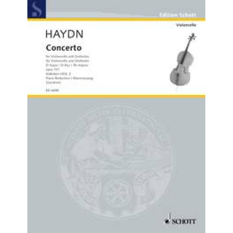 Haydn Concert D Major piano, Haydn Concert D Major cello,